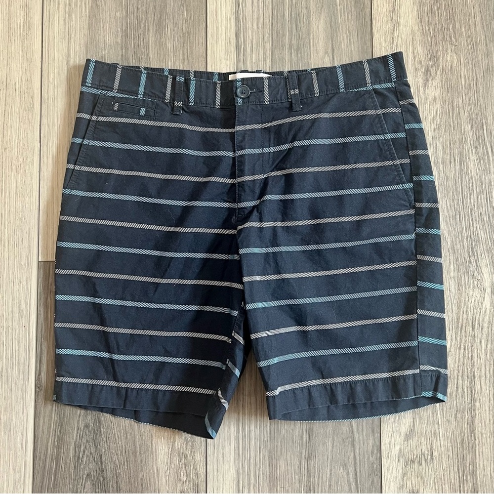 Original Penguin Blue Stripped Shorts